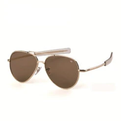 Lunettes Aviateur McArthur 21 Lunettes Aviateur McArthur -Esprit Aviation AO Aviation Sunglasses Men women 2022 American Army Military Optical oval metal driving glasses pilot Oculos de sol masculino Esprit Aviation 1660250698