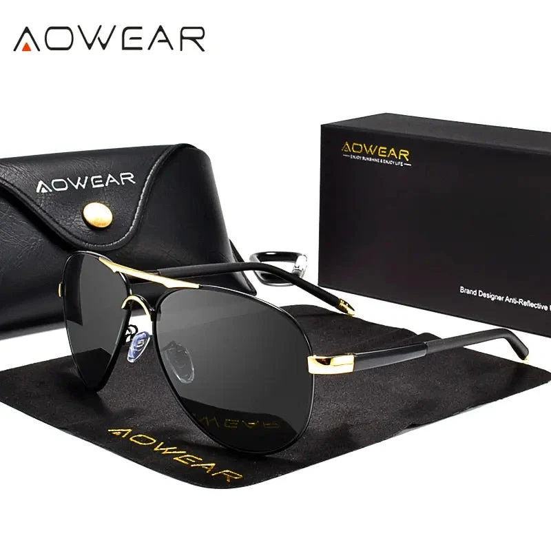 Lunettes Aviateur Aowear 4 Lunettes Aviateur Aowear – Image 2
