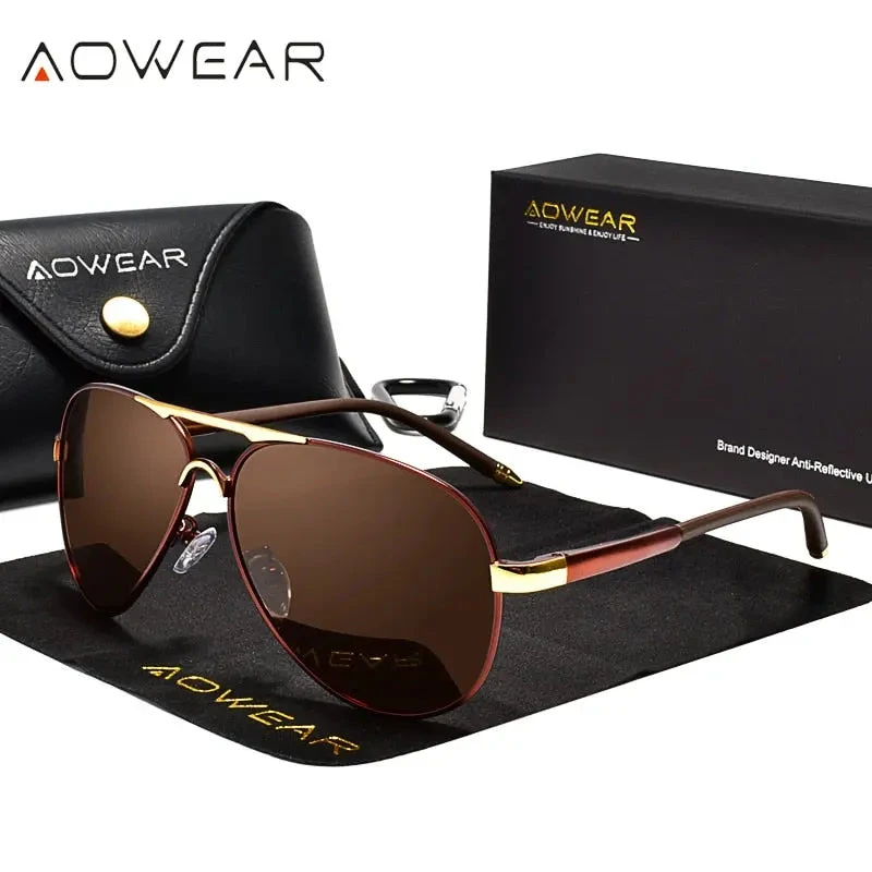 Lunettes Aviateur Aowear 5 Lunettes Aviateur Aowear – Image 3