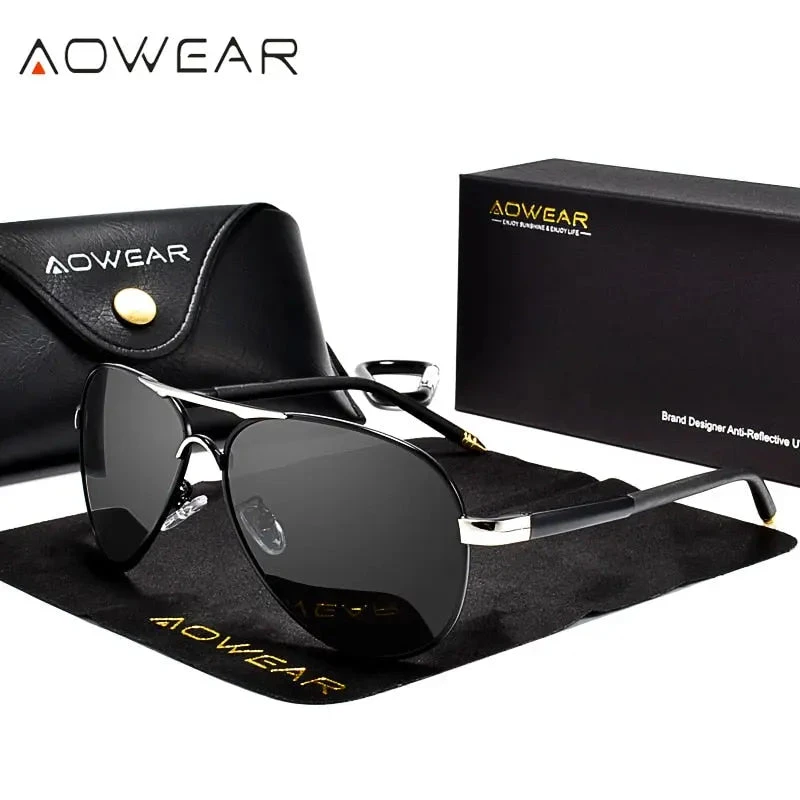 Lunettes Aviateur Aowear 6 Lunettes Aviateur Aowear – Image 4
