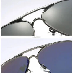 Lunettes Aviateur Aowear 21 Lunettes Aviateur Aowear -Esprit Aviation AOWEAR Men 39 s Aviation Sunglasses Men Polarized Mirror Sunglass for Man HD Driving Polaroid Sun Glasses lunettes de soleil homme Esprit Aviation 1660806106