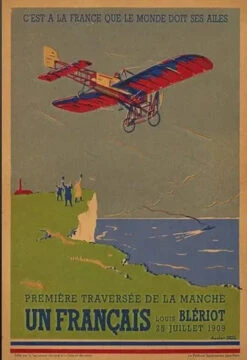 Affiche Vintage Louis Blériot