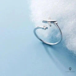 Bague Avion Modèle Ouvert Pour Femme