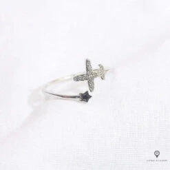 Bague Avion Et étoile Femme Argent 7 Bague Avion Et étoile Femme Argent -Esprit Aviation Bague Avion et etoile femme argent Esprit Aviation 1677412032