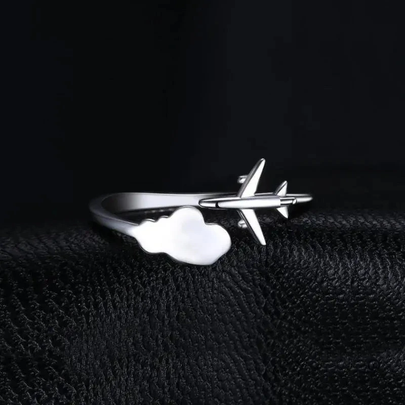 Bague Avion Et Nuage Femme 3 Bague Avion Et Nuage Femme