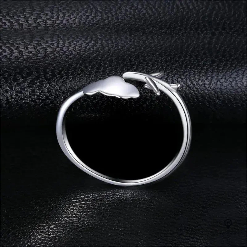 Bague Avion Et Nuage Femme 4 Bague Avion Et Nuage Femme – Image 2