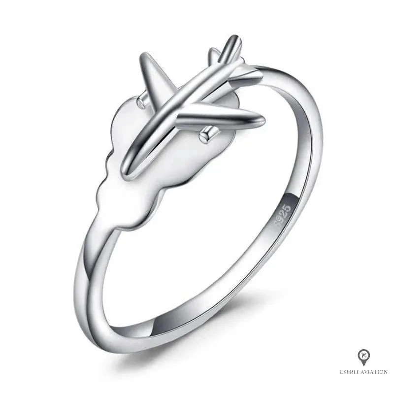 Bague Avion Et Nuage Femme 6 Bague Avion Et Nuage Femme – Image 4