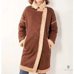 Blouson Aviateur Femme Marron -Esprit Aviation Blouson Aviateur Femme Marron Esprit Aviation 1690001505996