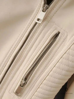 Blouson Aviateur Femme Simili Cuir Beige -Esprit Aviation Blouson Aviateur Femme Simili Cuir Beige Esprit Aviation 1682166093