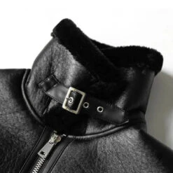 Blouson Aviateur Femme Similicuir Noir Oversized -Esprit Aviation Blouson Aviateur Femme Similicuir Noir Oversized Esprit Aviation 1690000997951