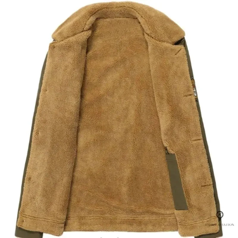 Blouson Aviateur Homme Beige 4 Blouson Aviateur Homme Beige – Image 2