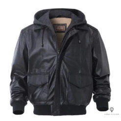 Blouson Aviateur Homme Capuche Noir 7 Blouson Aviateur Homme Capuche Noir -Esprit Aviation Blouson Aviateur Homme br Capuche Noir Esprit Aviation 1677214193