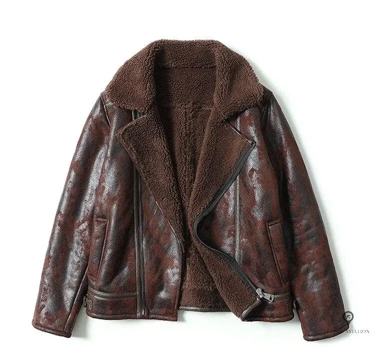 Blouson Aviateur Homme Cuir Bison 4 Blouson Aviateur Homme Cuir Bison – Image 2