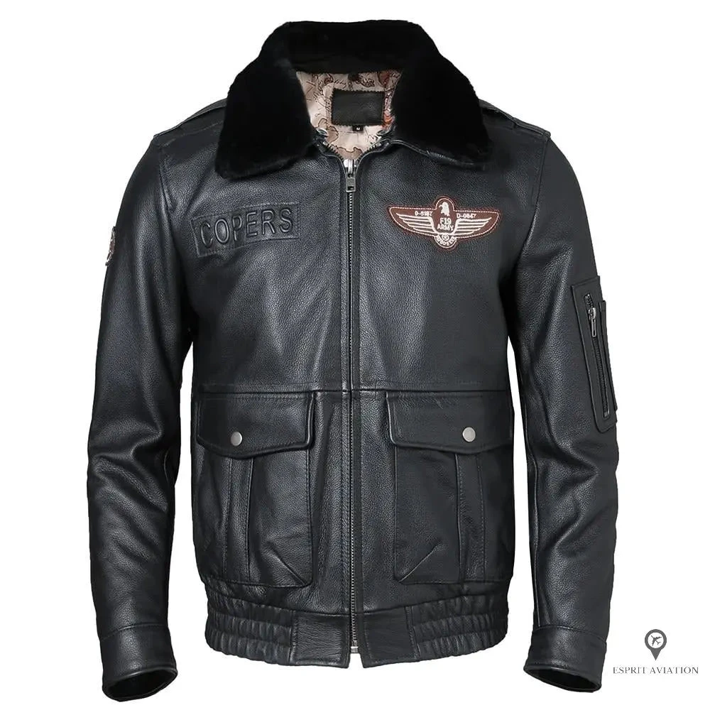 Blouson Aviateur Homme Cuir De Vachette 3 Blouson Aviateur Homme Cuir De Vachette
