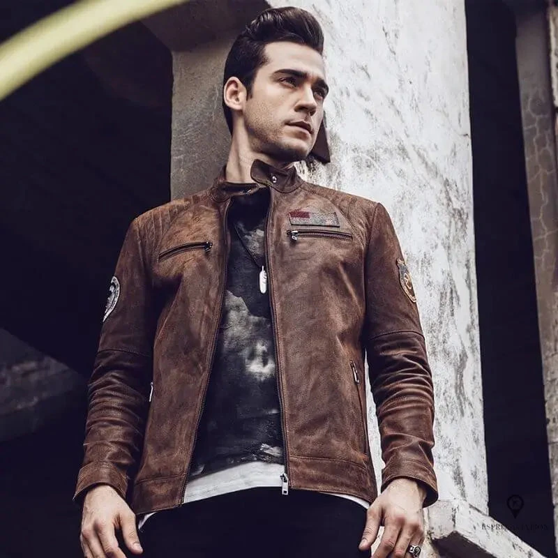 Blouson Aviateur Homme Cuir Grainé 3 Blouson Aviateur Homme Cuir Grainé