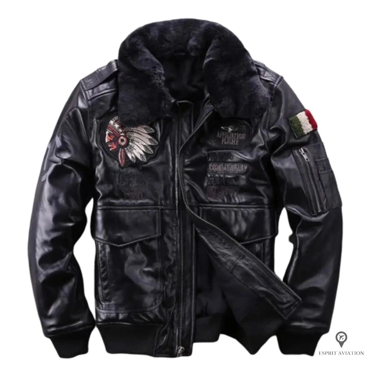 Blouson Aviateur Homme Cuir Italien 3 Blouson Aviateur Homme Cuir Italien