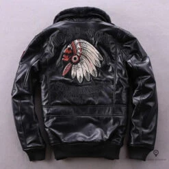 Blouson Aviateur Homme Cuir Italien 7 Blouson Aviateur Homme Cuir Italien -Esprit Aviation Blouson Aviateur Homme br Cuir Italien Esprit Aviation 1677215654