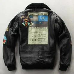 Blouson Aviateur Homme Cuir Vachette Noir -Esprit Aviation Blouson Aviateur Homme br Cuir Vachette Noir Esprit Aviation 1677215629