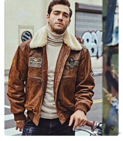 Blouson Aviateur Homme Marron 16 Blouson Aviateur Homme Marron -Esprit Aviation Blouson Aviateur Homme br Marron Esprit Aviation 1677213902