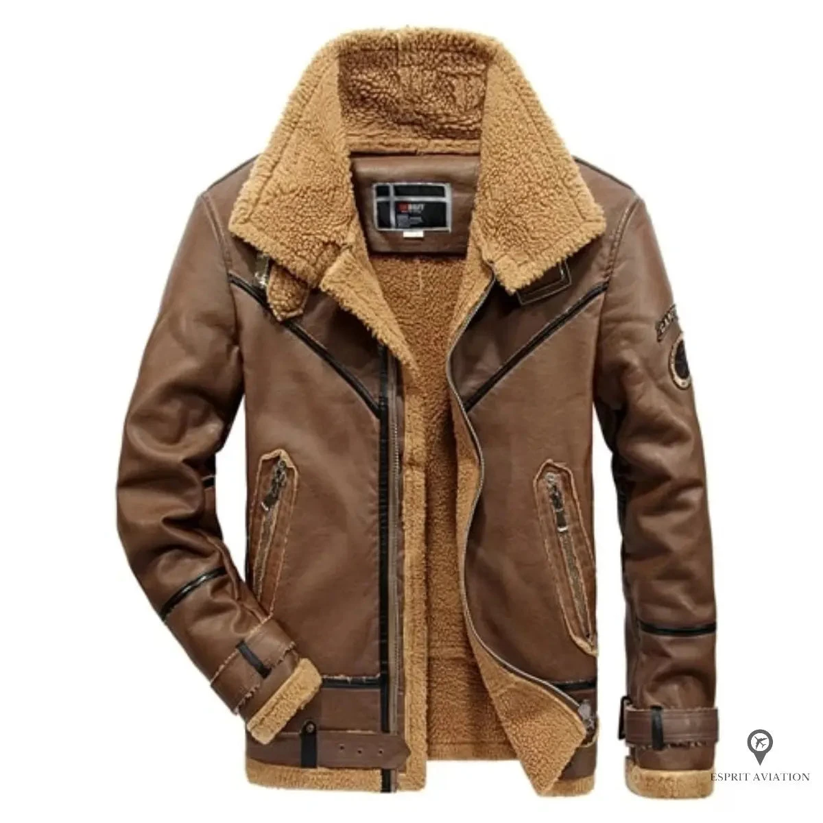 Blouson Aviateur Homme Mythic Marron 3 Blouson Aviateur Homme Mythic Marron