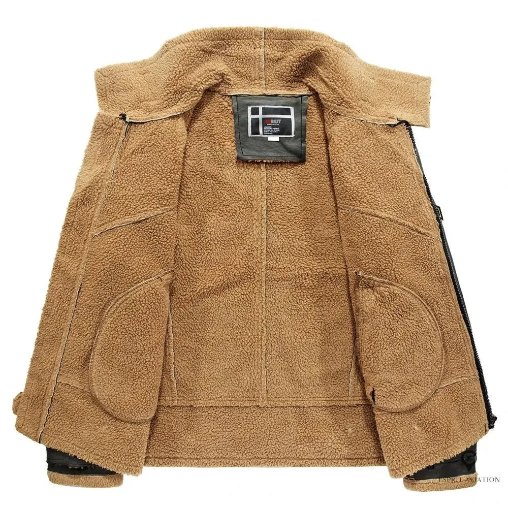 Blouson Aviateur Homme Mythic Marron 4 Blouson Aviateur Homme Mythic Marron – Image 2