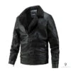 Blouson Aviateur Homme<br /> Simili-Cuir -Esprit Aviation Blouson Aviateur Homme br Simili Cuir Esprit Aviation 1677213794