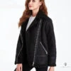 Blouson Bombardier Femme Noir 2 Blouson Bombardier Femme Noir -Esprit Aviation Blouson Bombardier Femme Noir Esprit Aviation 1690001033919