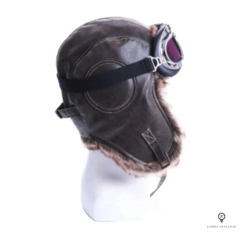 Bonnet Aviateur En Cuir 4 Bonnet Aviateur En Cuir – Image 2
