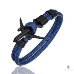 Bracelet Aviateur Avion Bleu Foncé