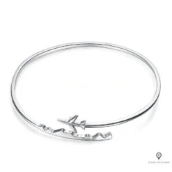 Bracelet Avion Argent 9 Bracelet Avion Argent -Esprit Aviation Bracelet Avion Argent Esprit Aviation 1689995954206