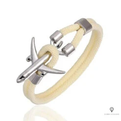 Bracelet Avion Blanc