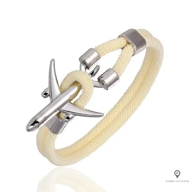 Bracelet Avion Blanc 3 Bracelet Avion Blanc