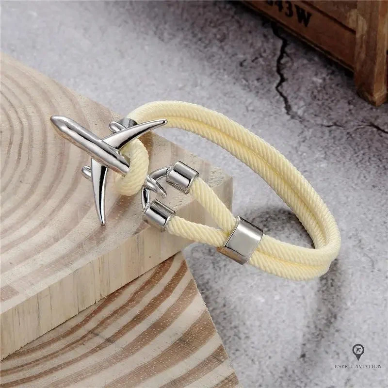 Bracelet Avion Blanc 4 Bracelet Avion Blanc – Image 2