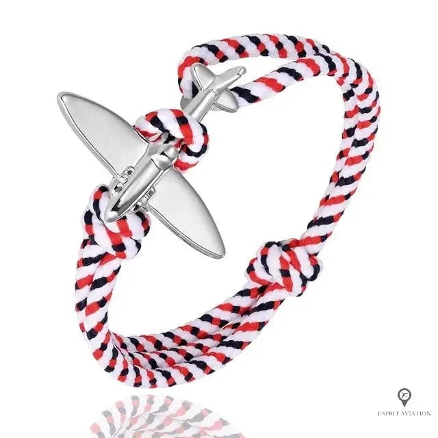Bracelet Avion Corde France 3 Bracelet Avion Corde France