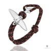 Bracelet Avion Corde Marron 2 Bracelet Avion Corde Marron -Esprit Aviation Bracelet Avion Corde Marron Esprit Aviation 1689995042391
