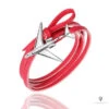 Bracelet Avion Homme Rouge Clair 2 Bracelet Avion Homme Rouge Clair -Esprit Aviation Bracelet Avion Homme Rouge Clair Esprit Aviation 1689995082357