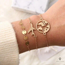 Bracelet Avion Monde 9 Bracelet Avion Monde -Esprit Aviation Bracelet Avion Monde Esprit Aviation 1679821221