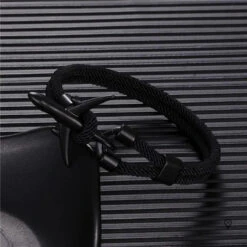 Bracelet Avion Noir -Esprit Aviation Bracelet Avion Noir Esprit Aviation 1689995162347