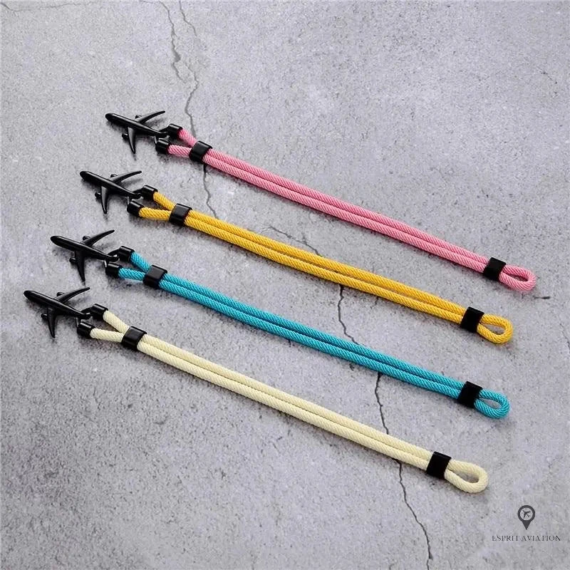 Bracelet Avion Noir Et Rose 5 Bracelet Avion Noir Et Rose – Image 3