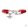Bracelet Avion Rouge Amoureux 1 Bracelet Avion Rouge Amoureux -Esprit Aviation Bracelet Avion Rouge Amoureux Esprit Aviation 1687960223118
