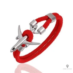 Bracelet Avion Rouge