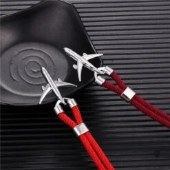 Bracelet Avion Rouge Foncé 6 Bracelet Avion Rouge Foncé -Esprit Aviation Bracelet Avion Rouge Fonce Esprit Aviation 1689995484841