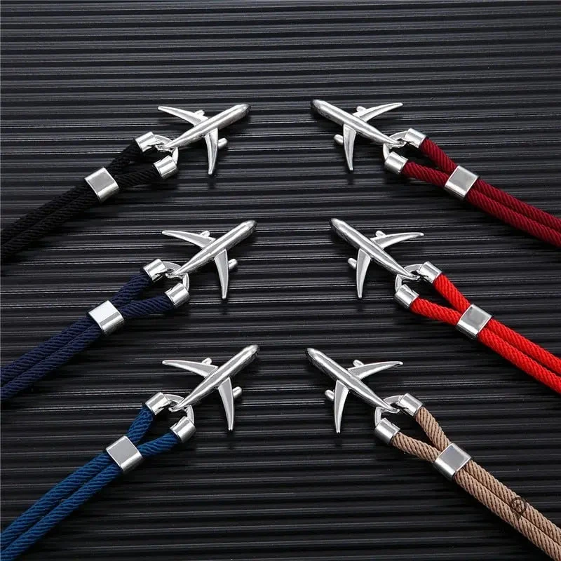 Bracelet Avion Rouge Foncé 5 Bracelet Avion Rouge Foncé – Image 3