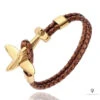 Bracelet Avion De Chasse Doré Marron 2 Bracelet Avion De Chasse Doré Marron -Esprit Aviation Bracelet Avion de Chasse Dore Marron Esprit Aviation 1677413275