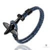 Bracelet Avion De Chasse Noir Bleu 1 Bracelet Avion De Chasse Noir Bleu -Esprit Aviation Bracelet Avion de Chasse Noir Bleu Esprit Aviation 1677414730