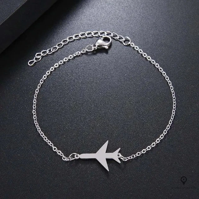 Bracelet Avion En Argent 4 Bracelet Avion En Argent – Image 2