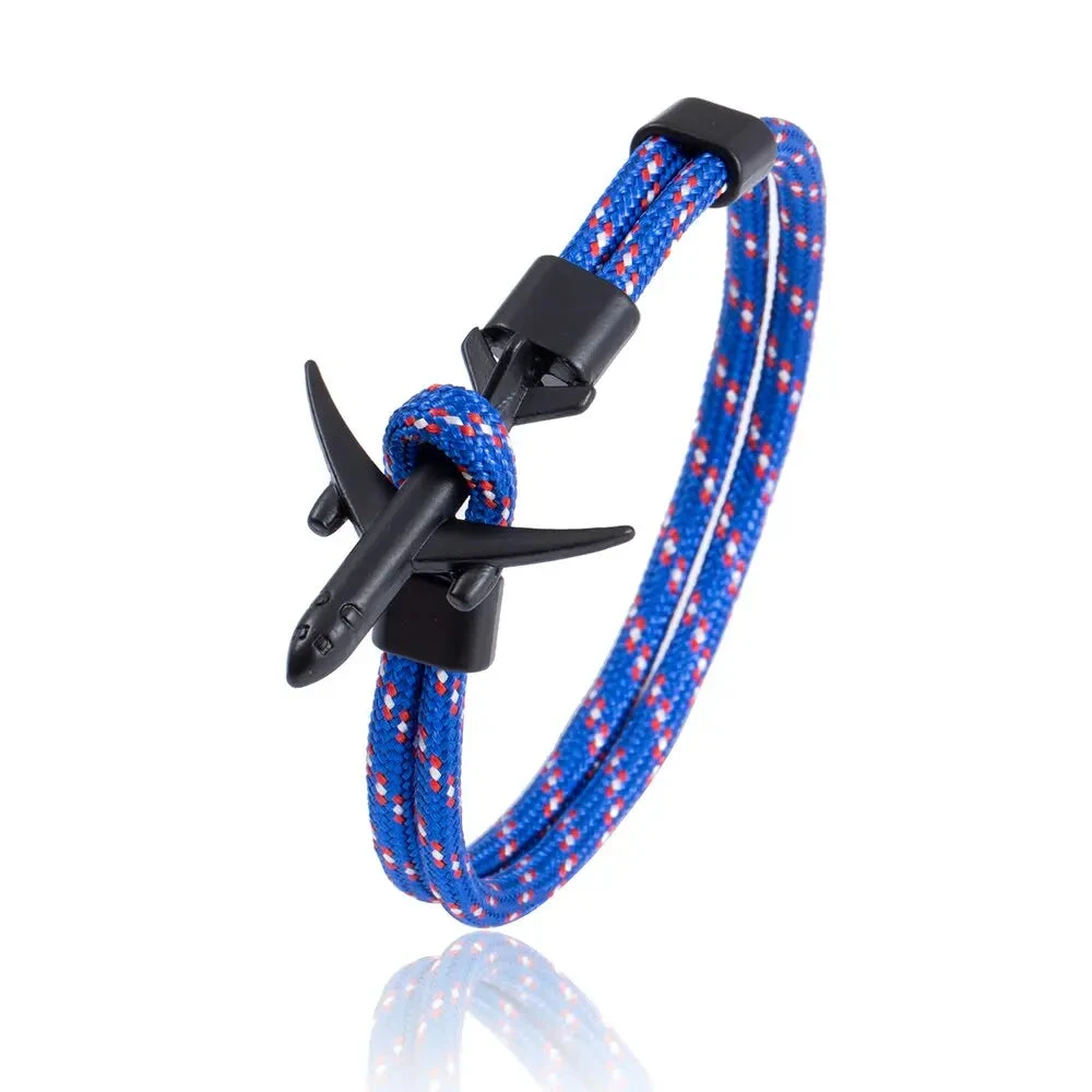 Bracelet Cordage Avion Marine 4 Bracelet Cordage Avion Marine – Image 2