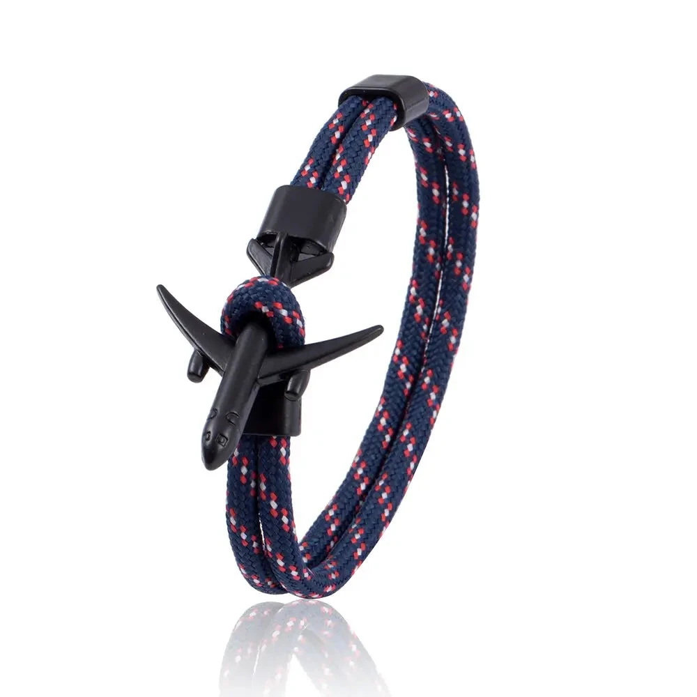 Bracelet Cordage Avion Marine 5 Bracelet Cordage Avion Marine – Image 3