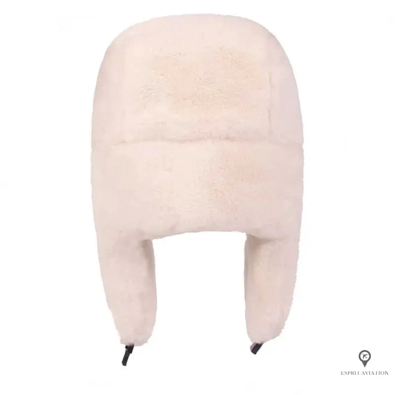 Chapka Aviateur Femme Beige 4 Chapka Aviateur Femme Beige – Image 2