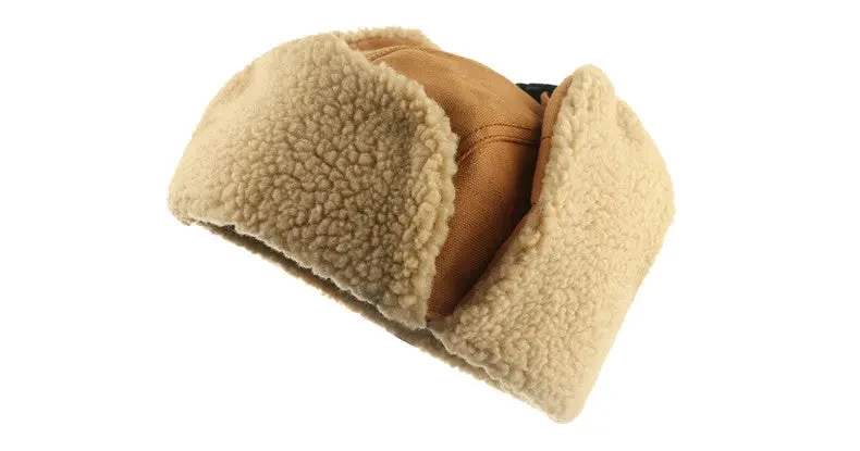 Chapka En Laine De Mouton Synthétique 4 Chapka En Laine De Mouton Synthétique – Image 2